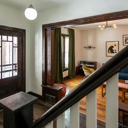 Luxe Mid-Century Styled Historic Townhouse #1 Villa Detroit Exterior photo