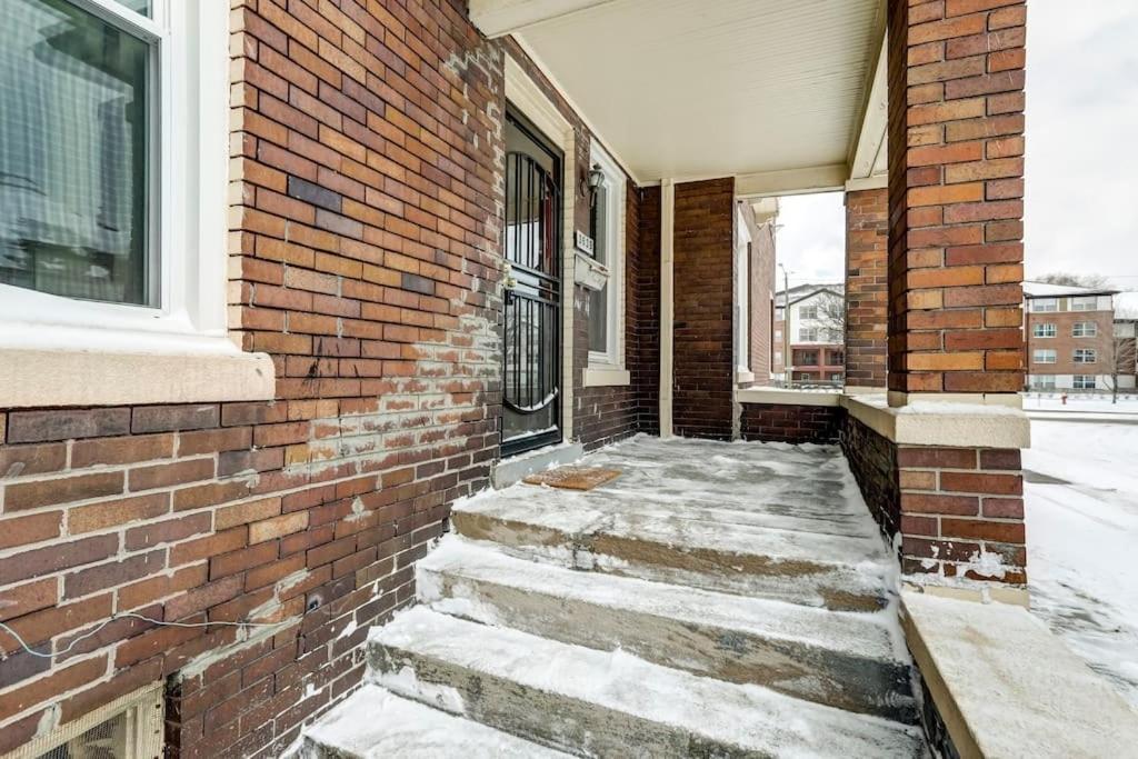 Luxe Mid-Century Styled Historic Townhouse #1 Villa Detroit Exterior photo